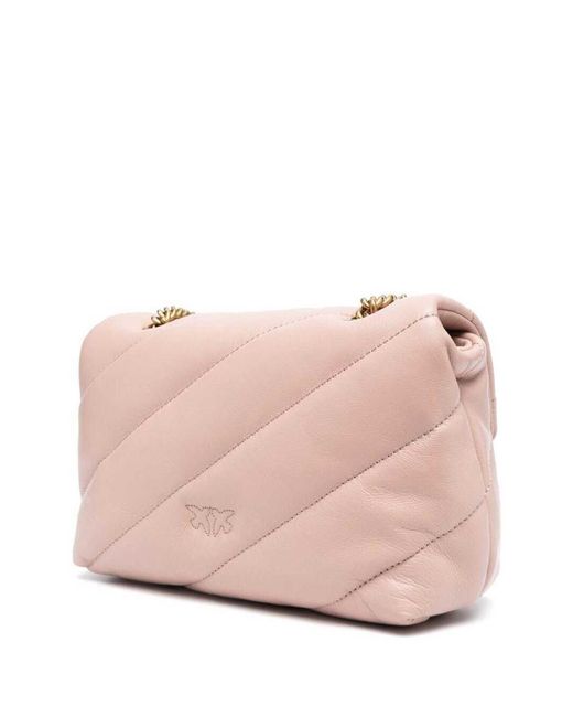 Pinko Pink Love Mini Puffer Bag