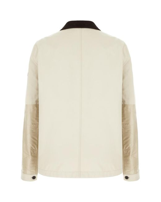 Moncler Natural Jackets & Vests for men