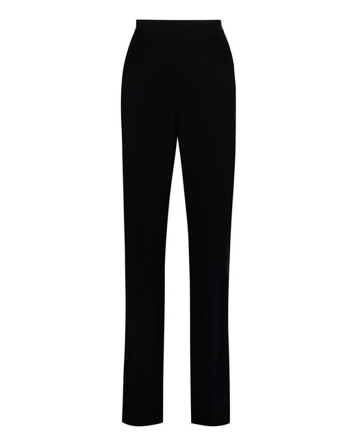 Etro Black Velvet Trousers