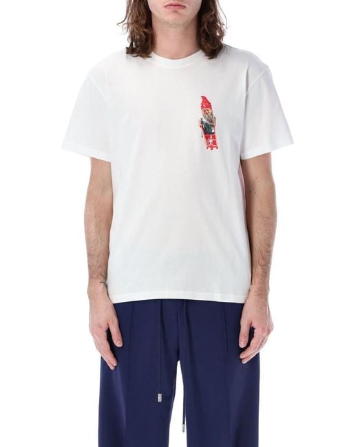 J.W. Anderson White Gnome T-Shirt for men