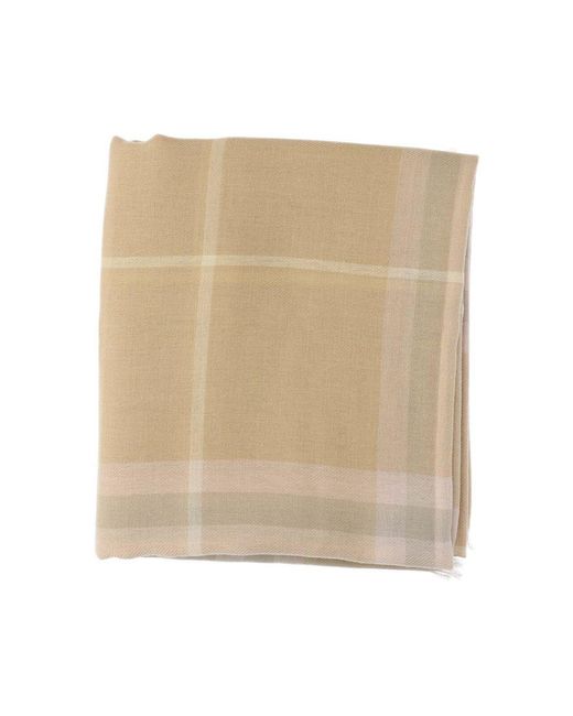 Burberry Natural Scarves