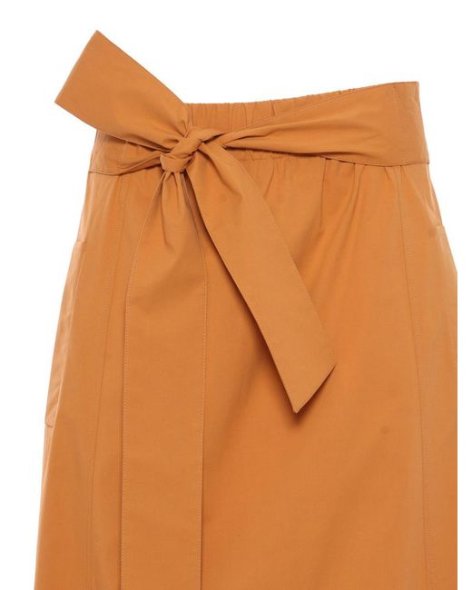 Antonelli Orange Skirt