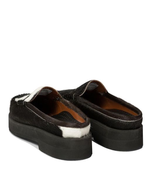 Sebago Black "Luda Wild" Slippers