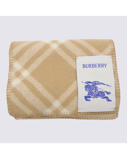 Burberry Natural Scarfs Beige
