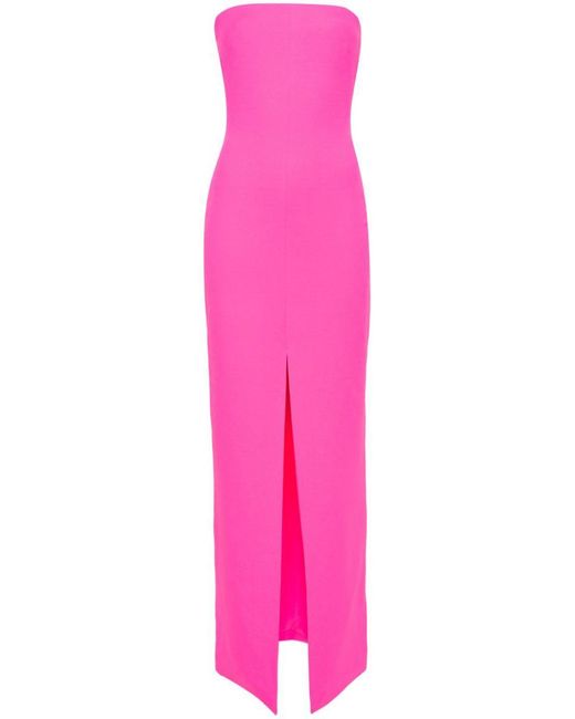 Solace London Pink Bysha Maxi Dress