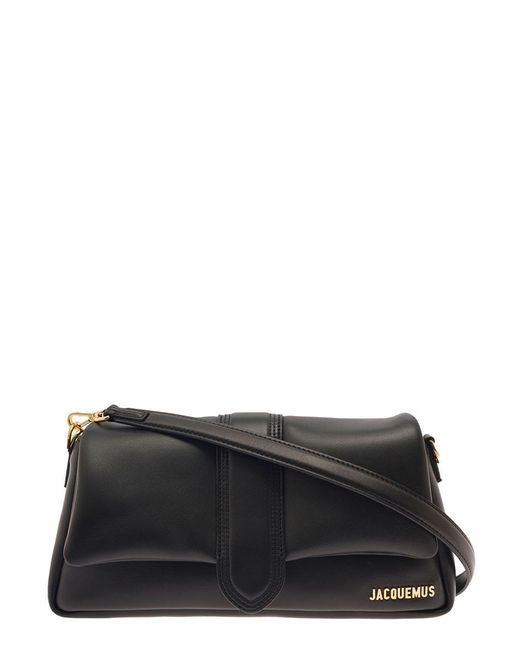 Jacquemus Black 'Le Bambimou' Shoulder Bag With Magnetic Fastening And Logo Detail