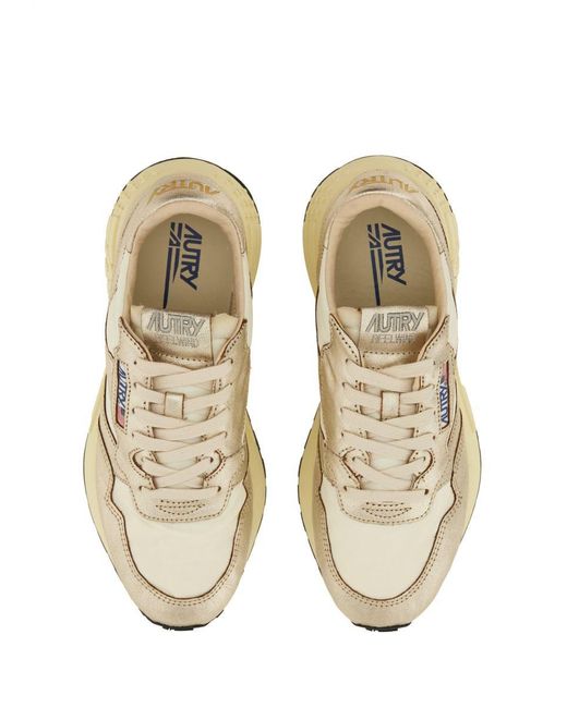 Autry White Sneakers "reelwind Low"