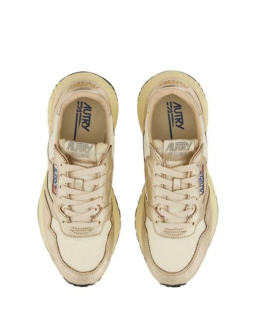 Autry White Sneakers "reelwind Low"
