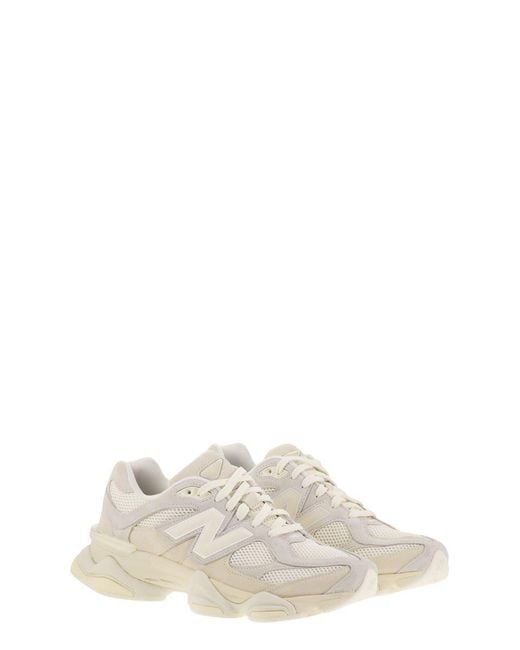 New Balance White 9060