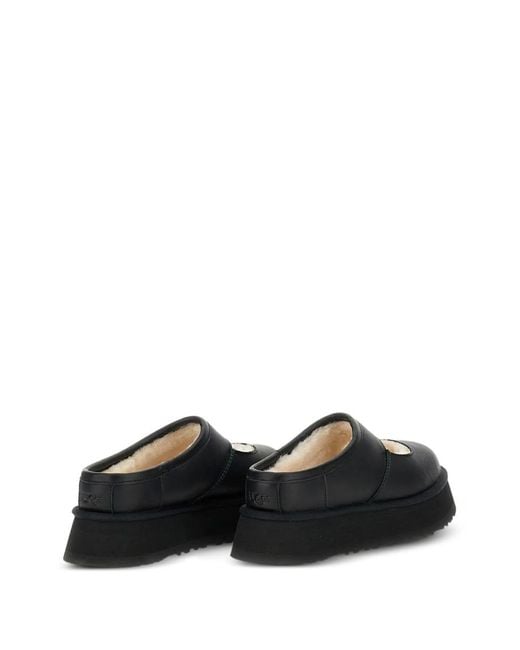Ugg Black W Bea Mary Jane Lthr Shoes