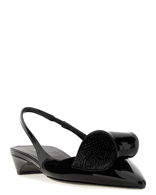 Prada Black 'Torchon' Slingback