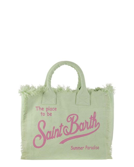 Mc2 Saint Barth Green Vanity - Canvas Shoulder Bag