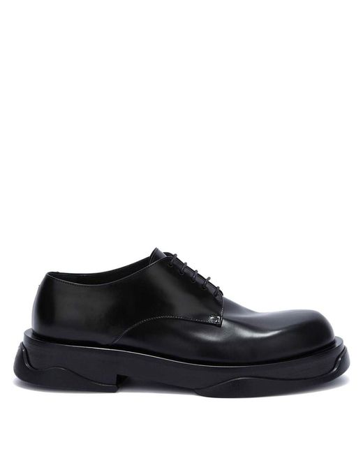 Jil Sander Black Lace-Up Shoes for men