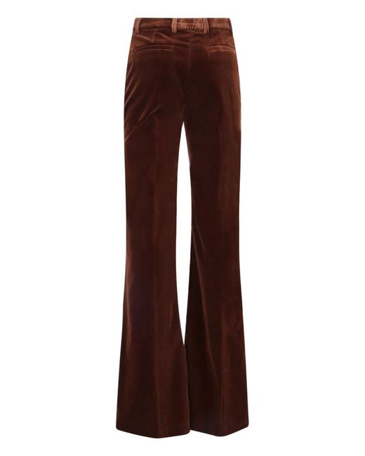 Etro Brown Flare Pants