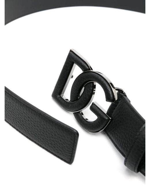 Dolce & Gabbana Black Belts for men