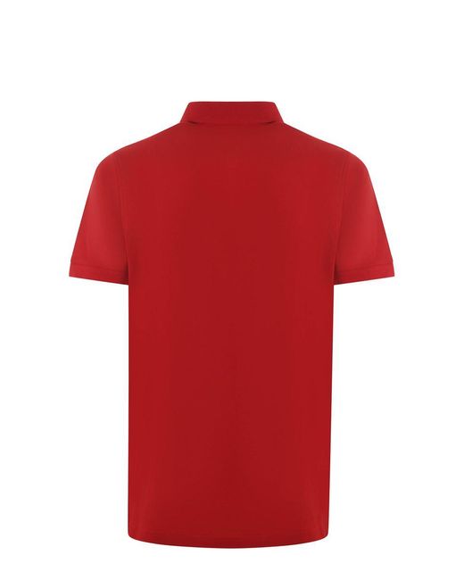 Fay Red T-Shirts And Polos for men