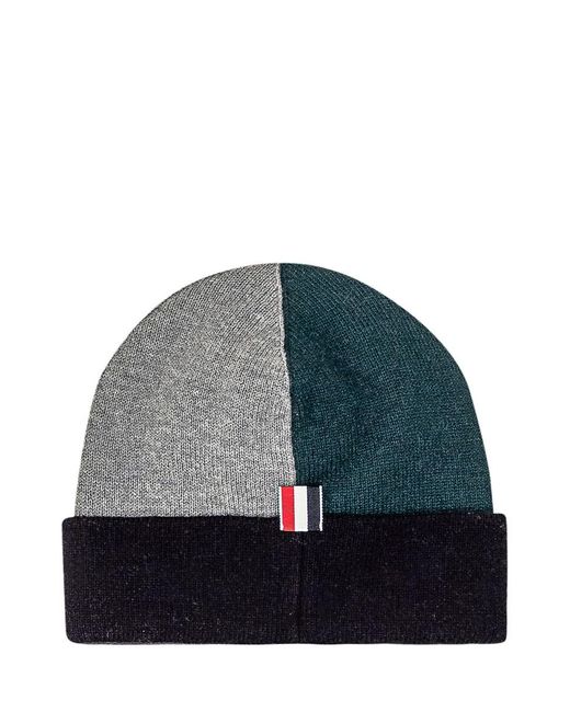 Thom Browne Multicolor Hat With Logo for men