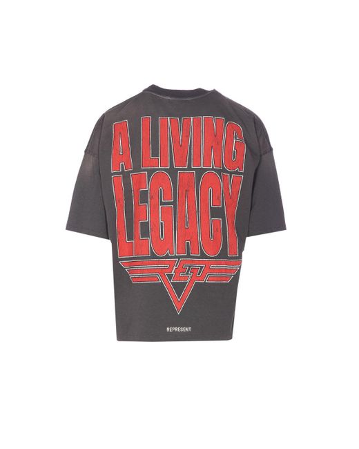 Represent Gray T-Shirts And Polos for men