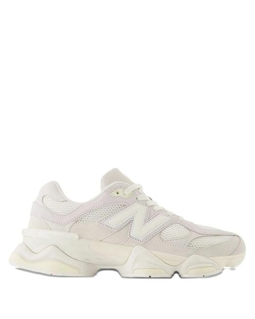 New Balance White 9060