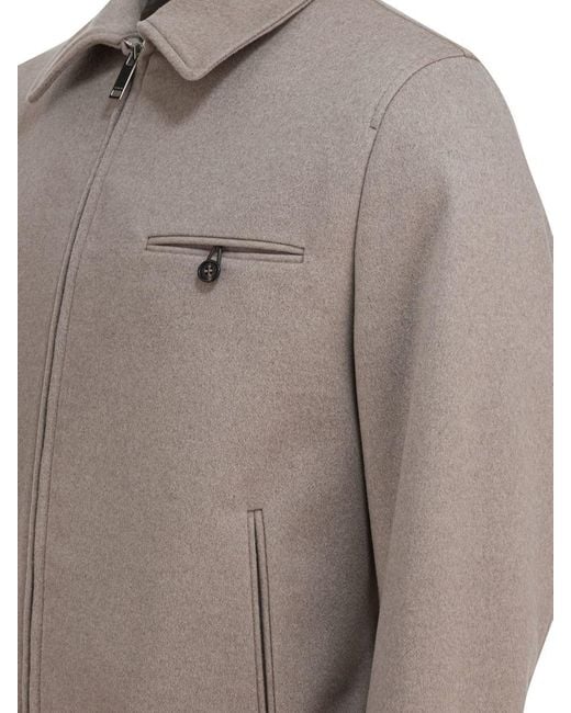 Montedoro Gray Jackets & Coats for men