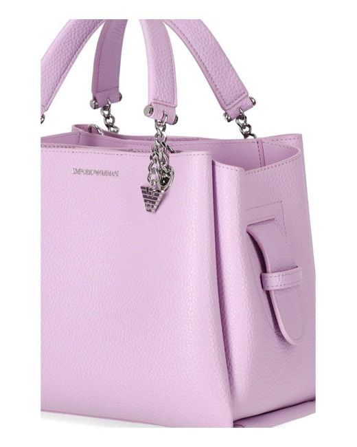 Emporio Armani Pink Charm Peonia Handbag