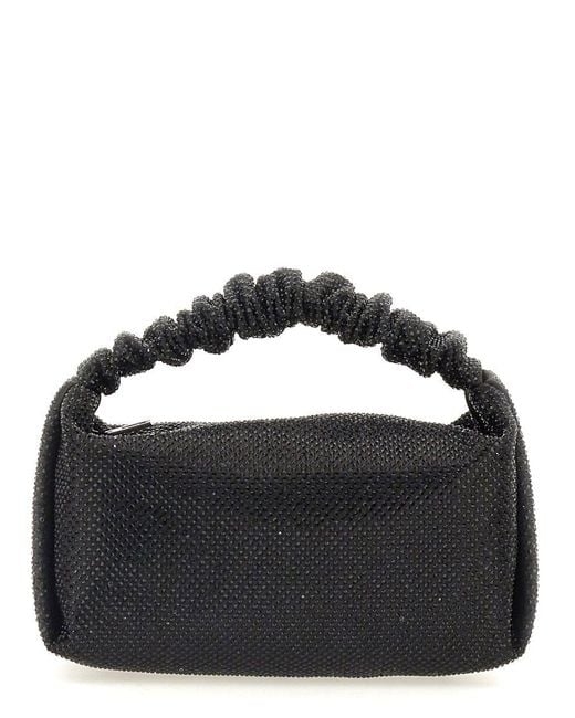 Alexander Wang Black Mini Scrunchie Bag