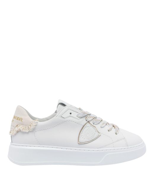 Philippe Model White Sneakers