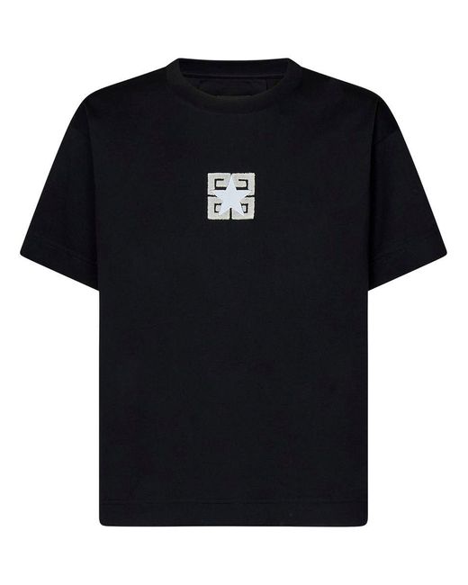 Givenchy Black 4G Stars T-Shirt for men