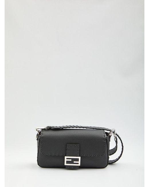 Fendi Gray Baguette Regular for men