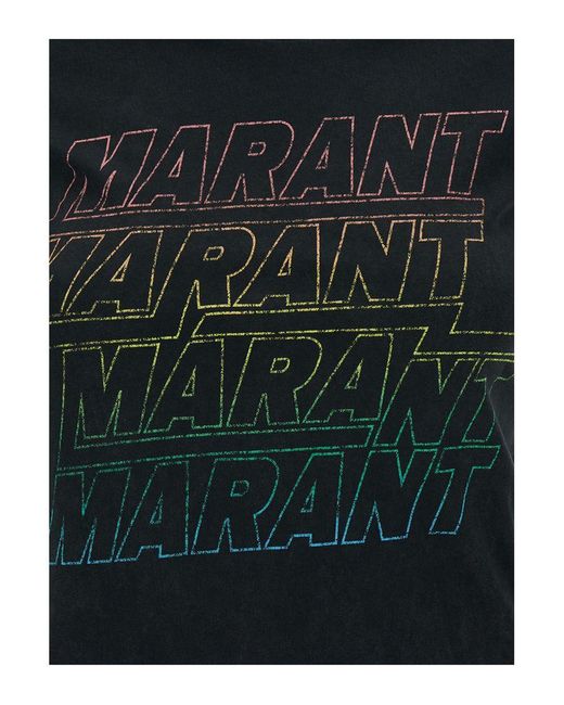 Isabel Marant Black Isabel Marant Etoile T-Shirts And Polos