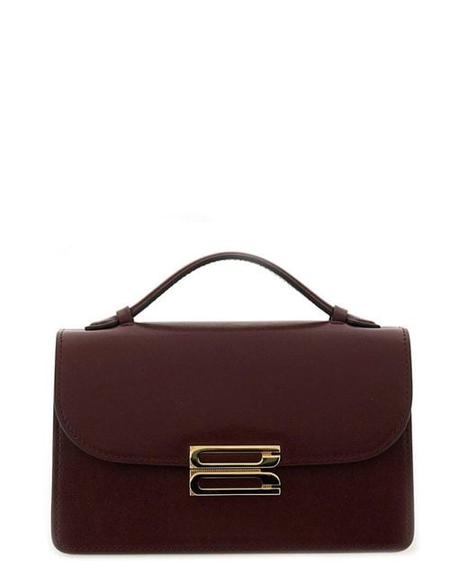 Victoria Beckham Purple Mini "Dorian" Bag