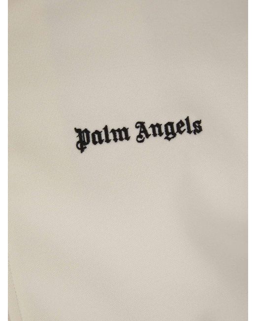 Palm Angels White Logo Stripes Jacket for men