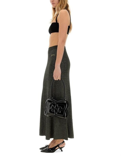 Ganni Green Miaxi Skirt