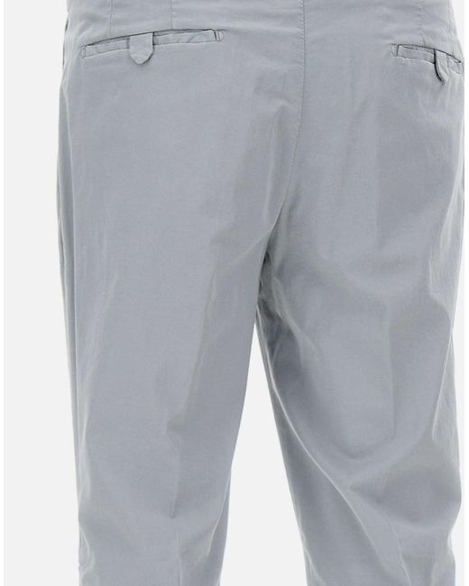 Devore Gray Trousers for men