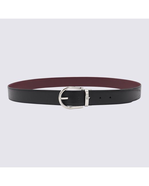 Montblanc Brown Leather Belt for men