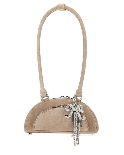 Self-Portrait White Mini Shoulder Bag