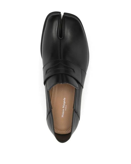 Maison Margiela Black Tabi Moccasins