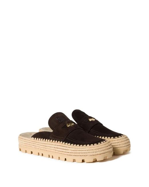 Miu Miu Multicolor Pantofole