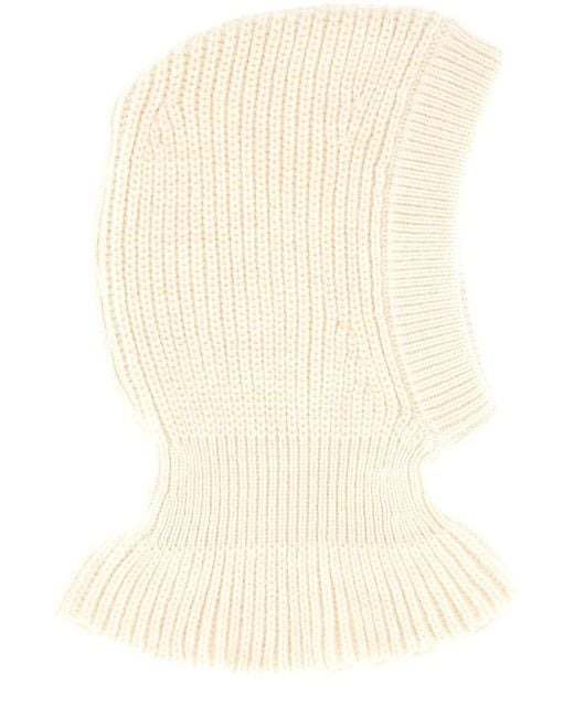 Lemaire Natural Wool And Alpaca Blend Hood