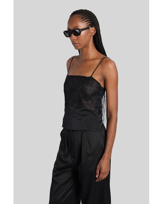 IRO Black Bania Topwear