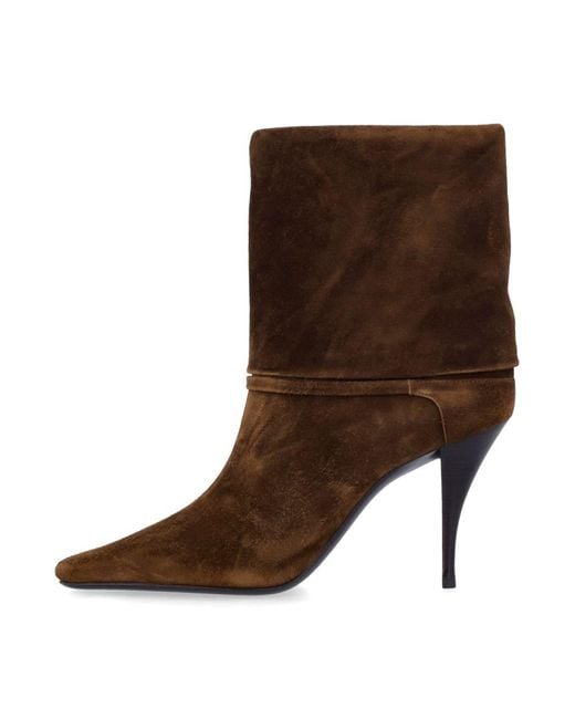 Saint Laurent Brown Nikki Boot