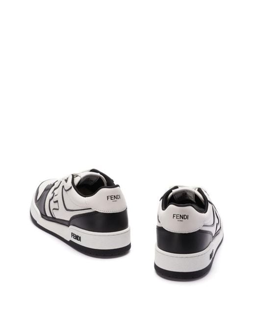 Fendi White Match Sneakers Shoes for men