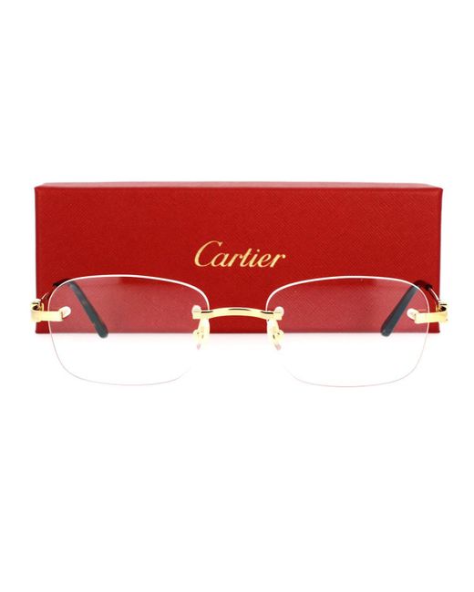 Cartier Red Eyeglass