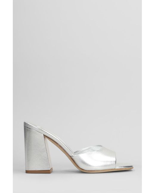 3Juin White Sasha 090 Slipper-mule