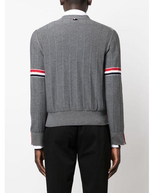 Thom Browne Gray Cardigan for men