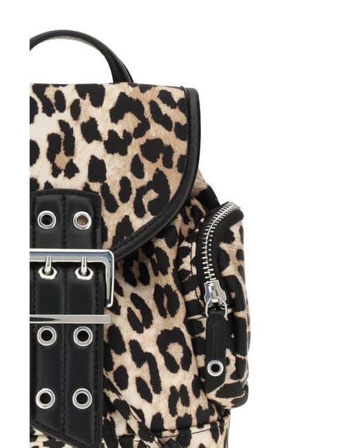 Ganni Black Backpacks