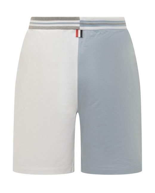 Thom Browne Gray Funmix Shorts for men