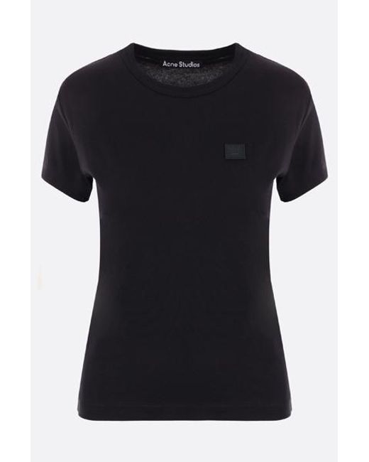 Acne Black T-Shirts And Polos