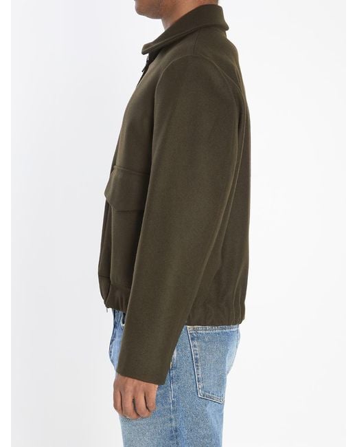 Barena Green Magan Caramal Outerwear for men
