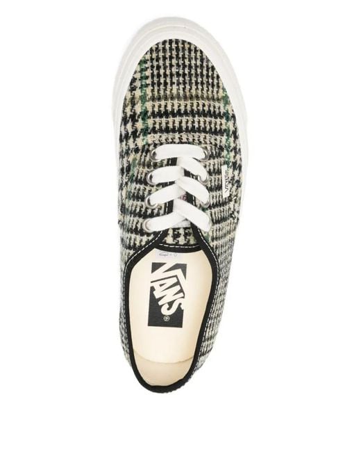 Vans White 'Lx Authentic 44 Harris Tweed' Sneakers